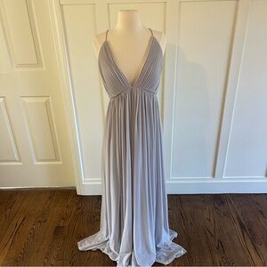 Tobi Maxi Dress Grey/Silver
